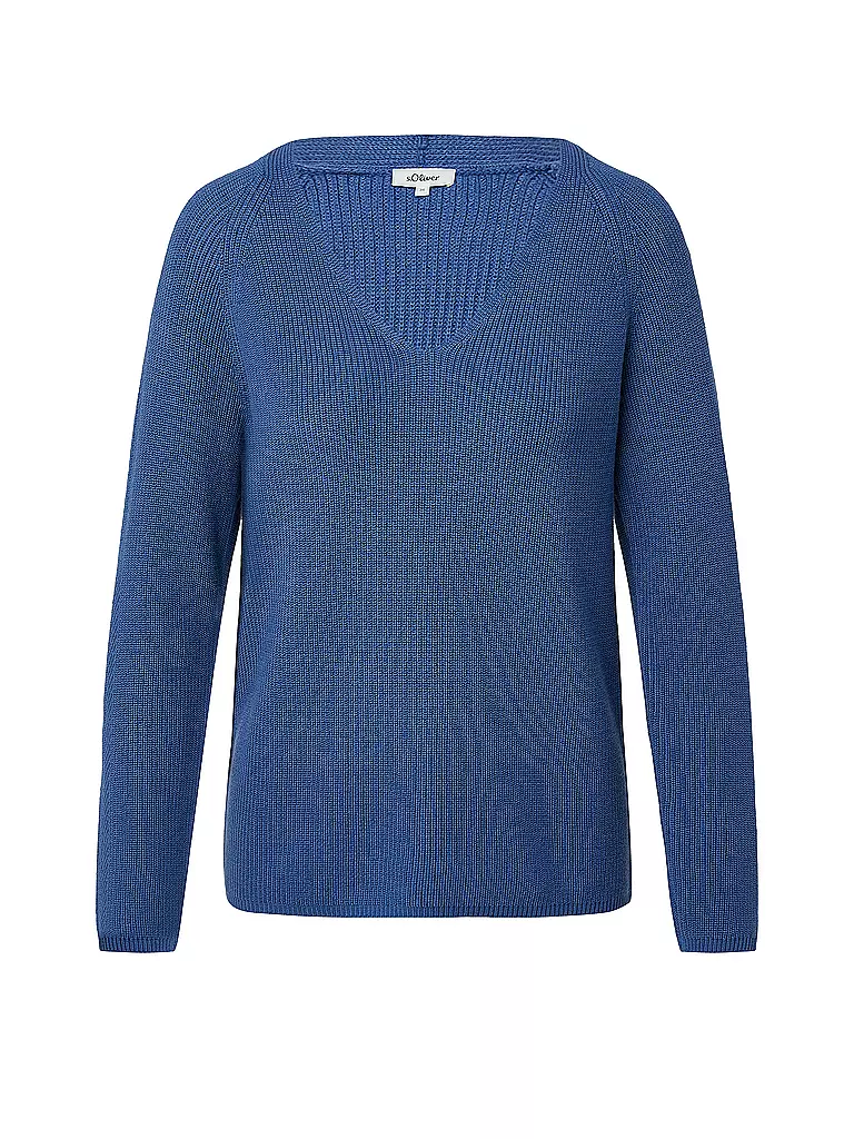 S.OLIVER | Pullover  | blau