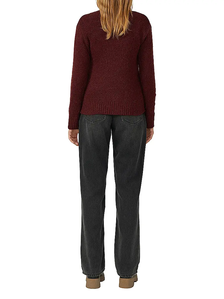 S.OLIVER | Pullover  | dunkelrot