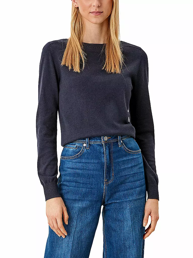 S.OLIVER | Pullover  | blau