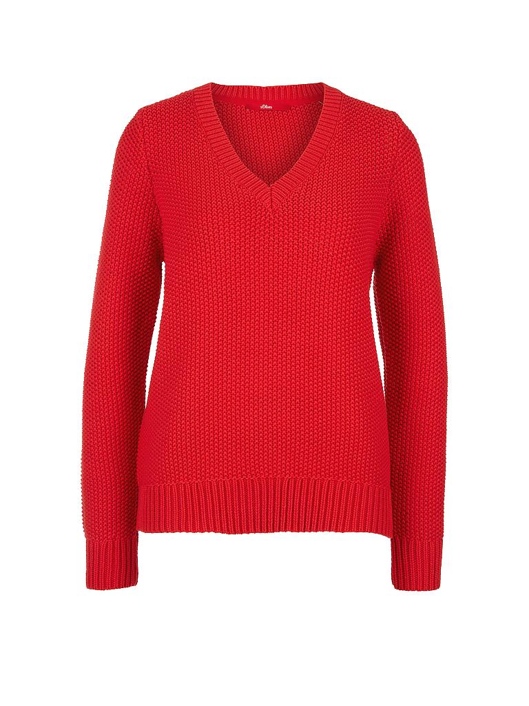 S.OLIVER rot Pullover