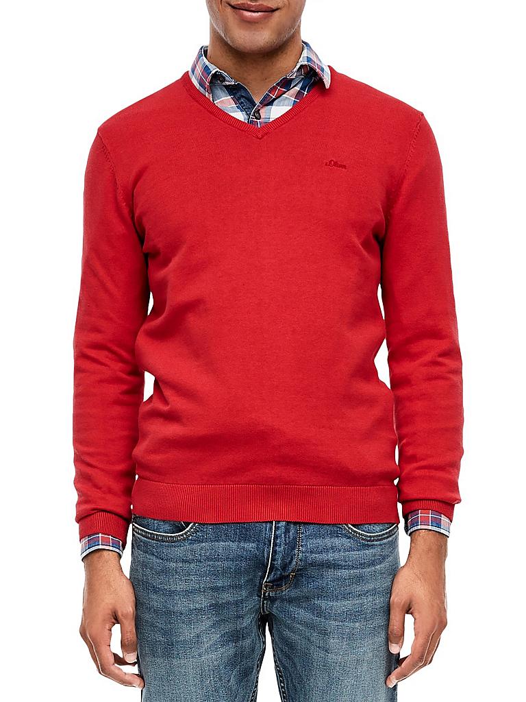 S.OLIVER | Pullover | rot