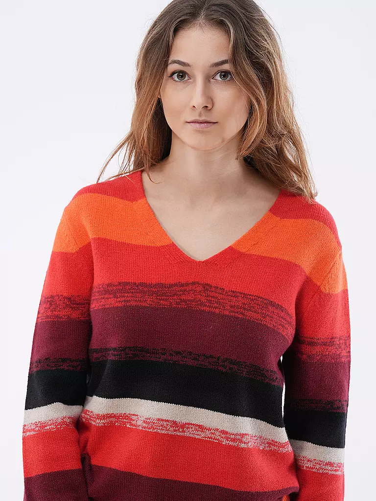 S.OLIVER | Pullover | dunkelrot