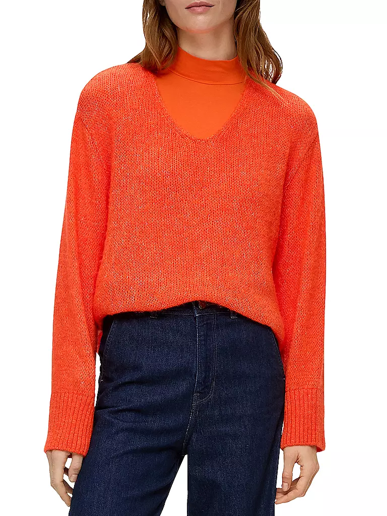 S.OLIVER | Pullover | orange