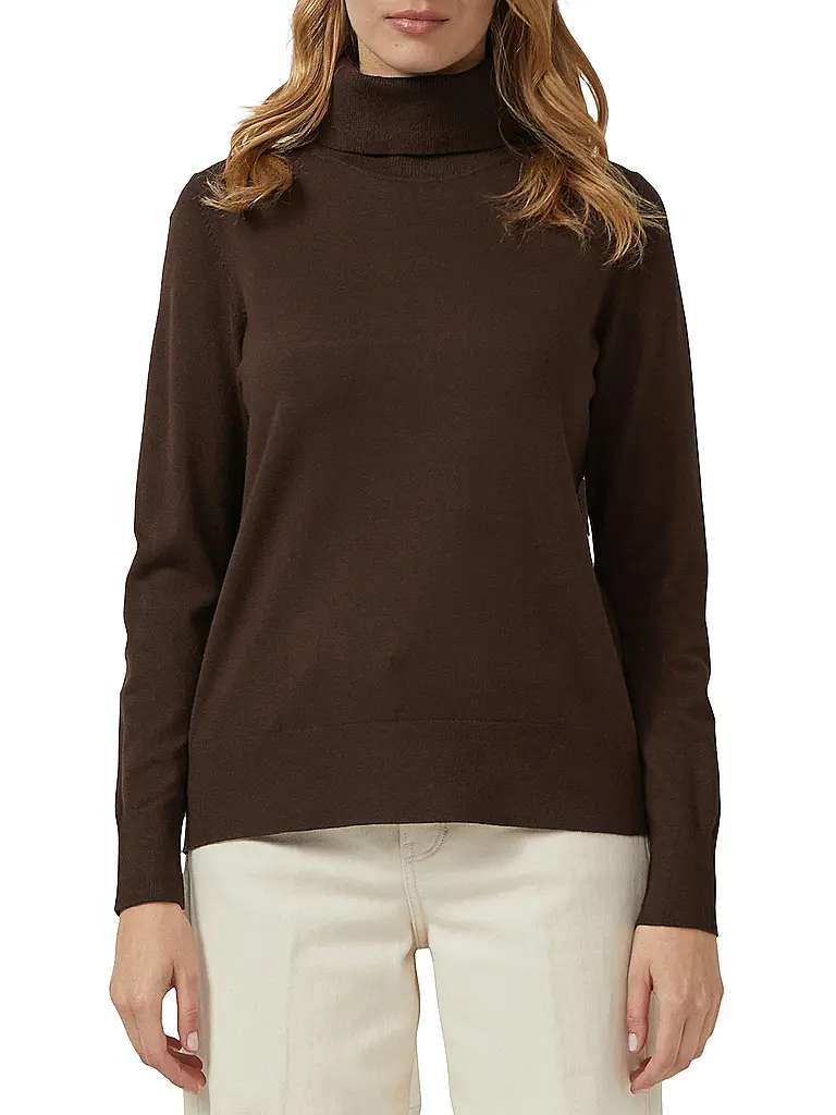 S.OLIVER | Rollkragenpullover  | braun