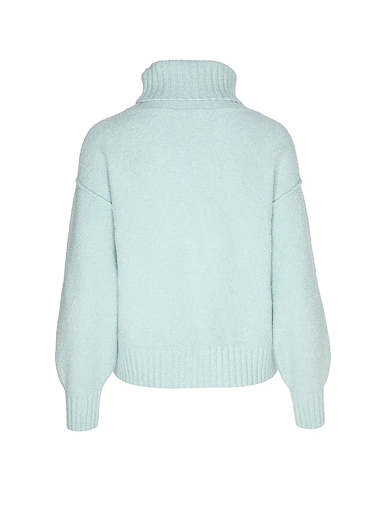 S.OLIVER | Rollkragenpullover  | hellblau