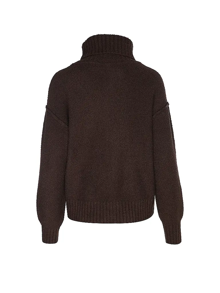 S.OLIVER | Rollkragenpullover  | braun