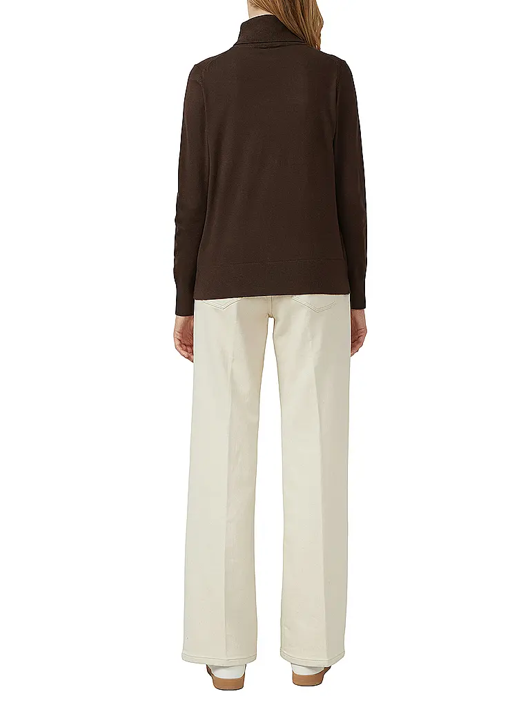 S.OLIVER | Rollkragenpullover  | braun