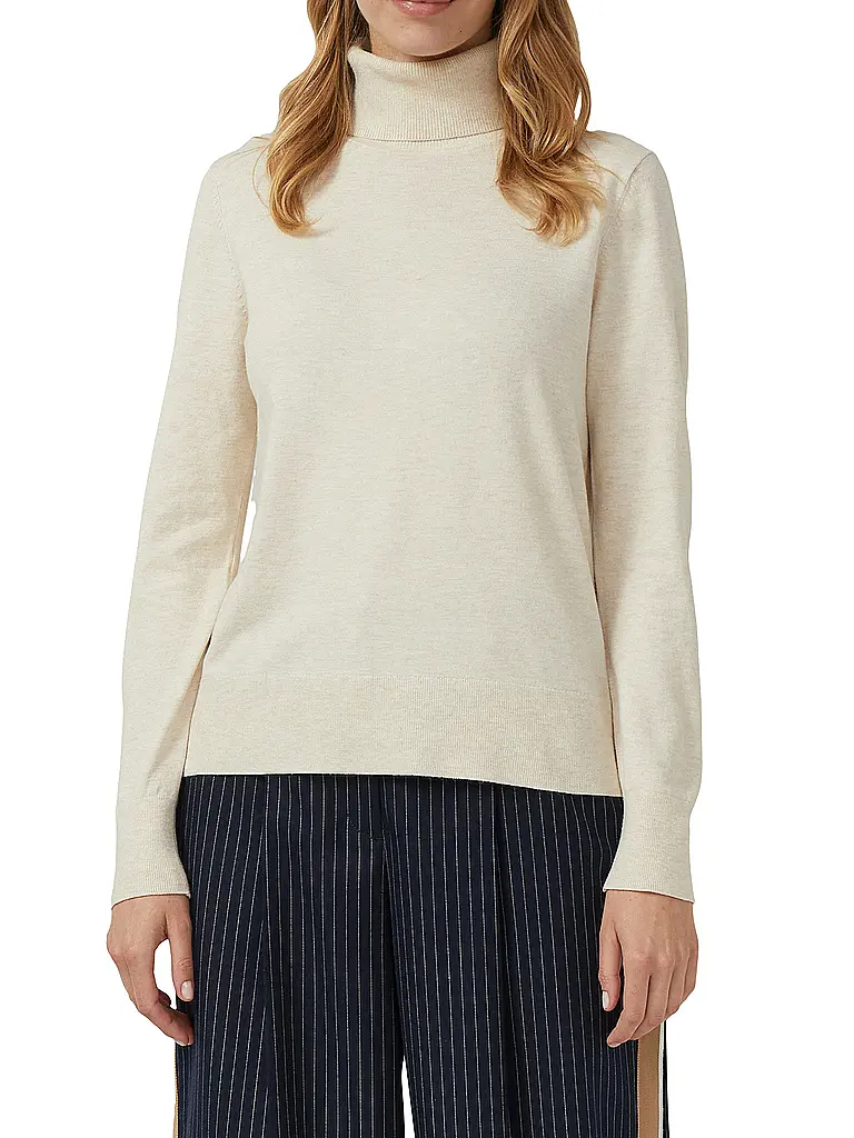 S.OLIVER | Rollkragenpullover  | beige
