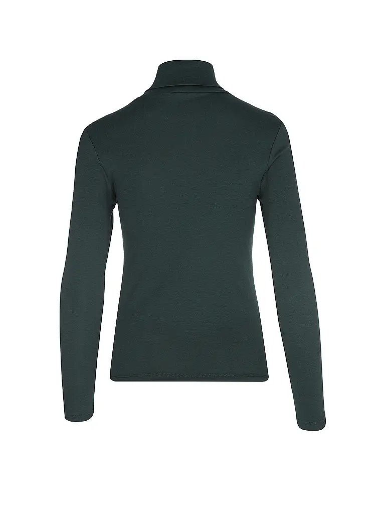 S.OLIVER | Rollkragenpullover  | Dunkelgrün