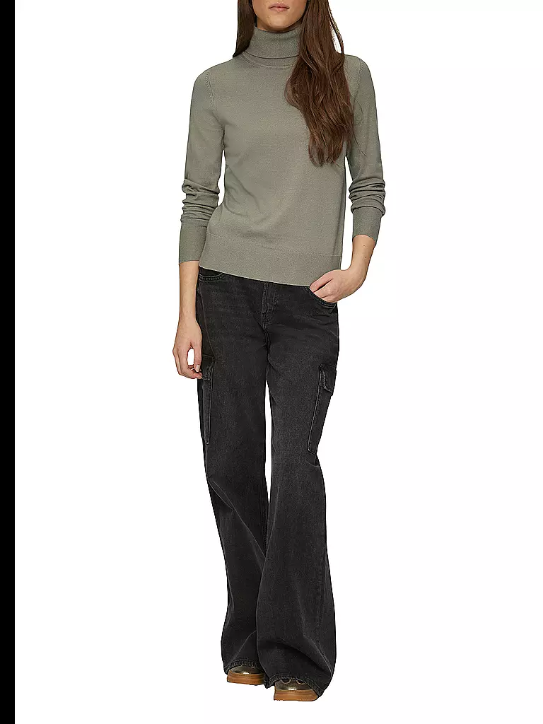 S.OLIVER | Rollkragenpullover | grau