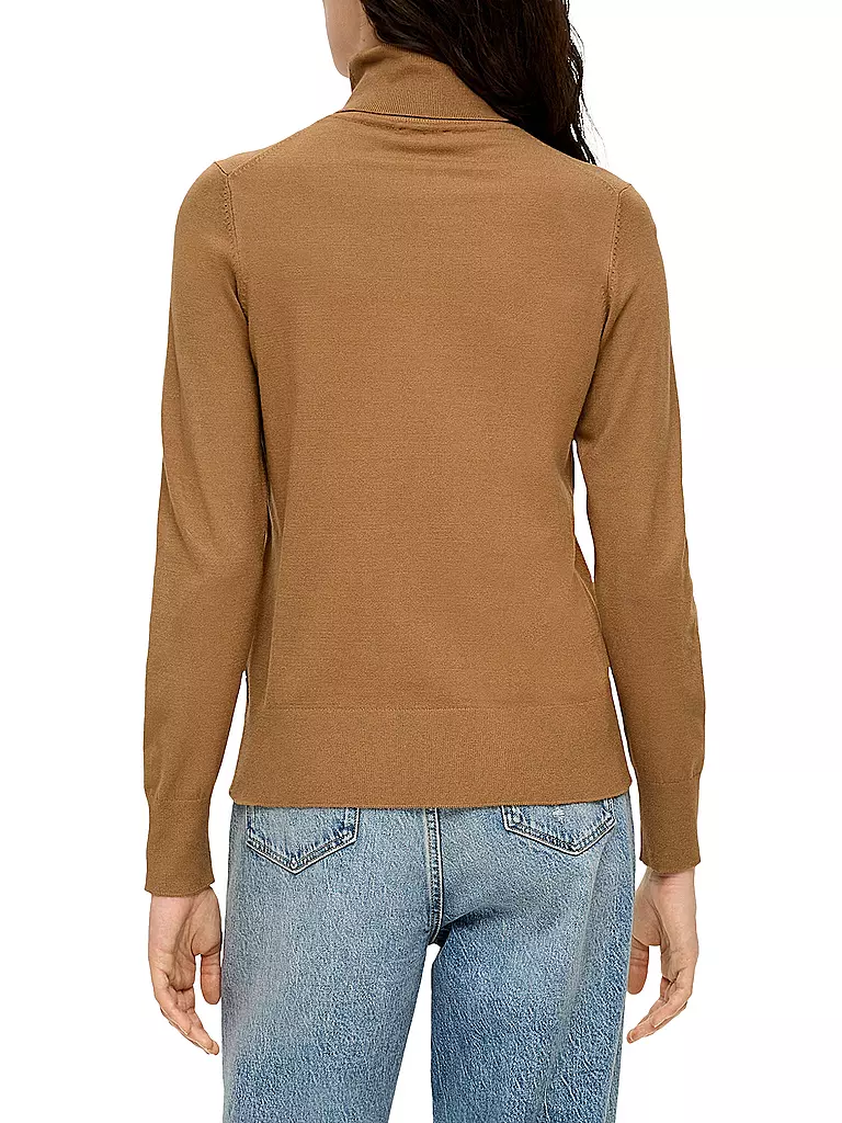 S.OLIVER | Rollkragenpullover | camel