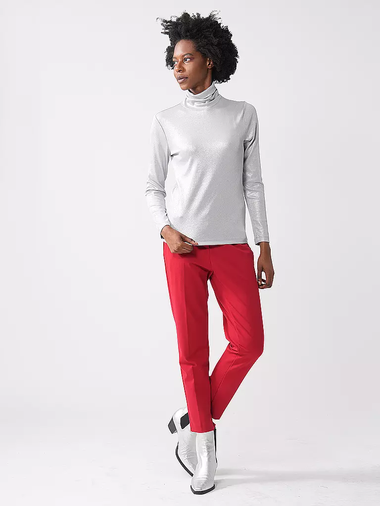 S.OLIVER | Rollkragenshirt  | grau
