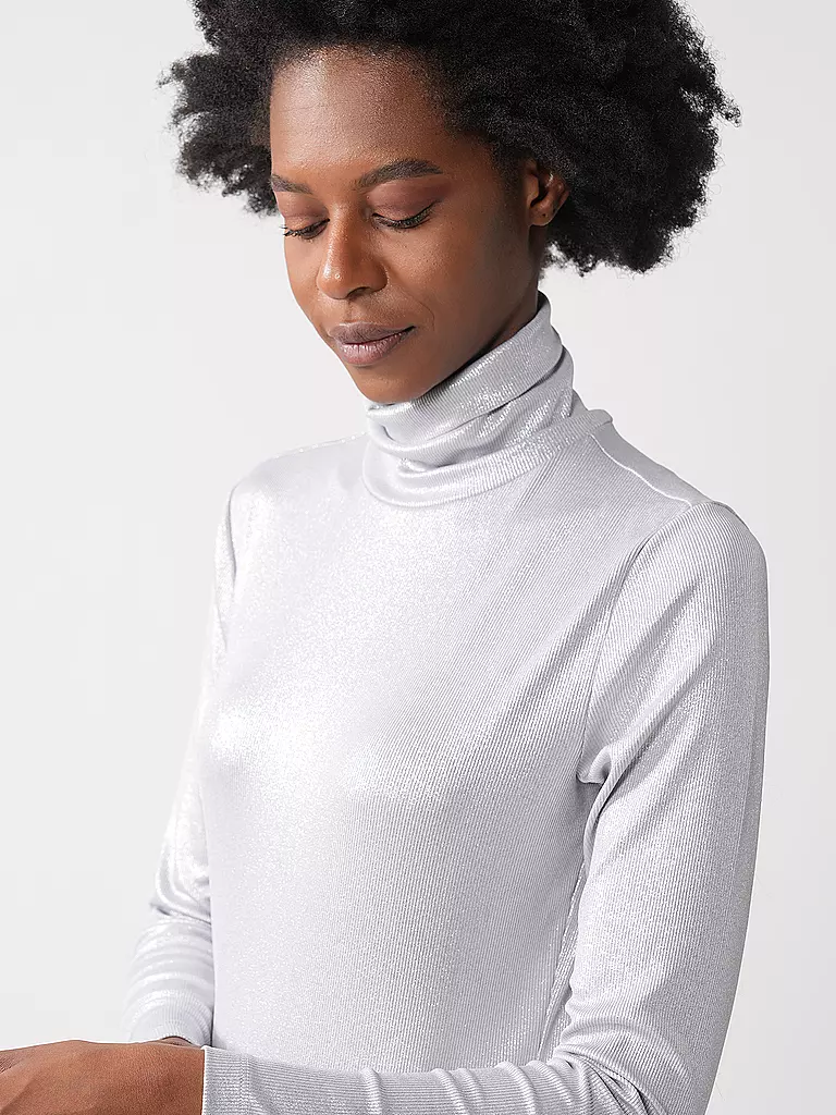 S.OLIVER | Rollkragenshirt  | grau