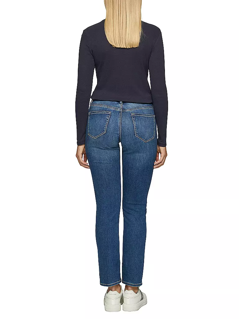 S.OLIVER | Rollkragenshirt | blau