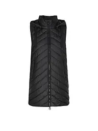 S.OLIVER | Steppgilet  | schwarz