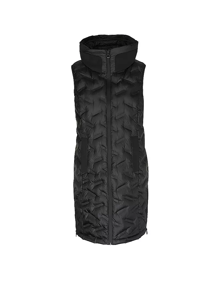 S.OLIVER | Steppgilet | schwarz