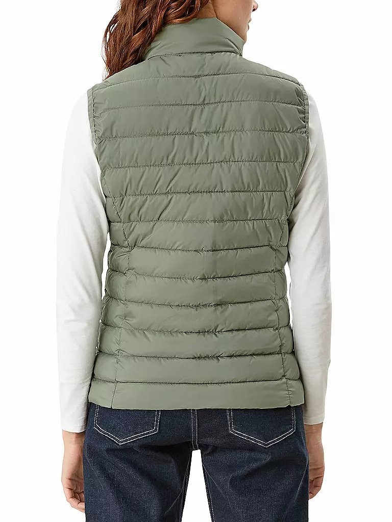 S.OLIVER | Steppgilet | olive