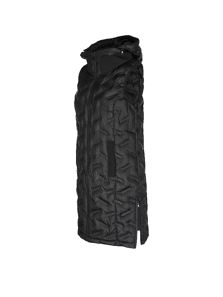S.OLIVER | Steppgilet | schwarz