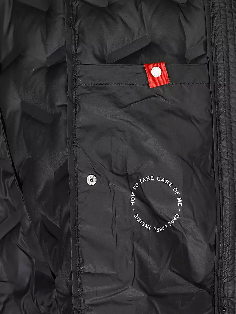 S.OLIVER | Steppgilet | schwarz