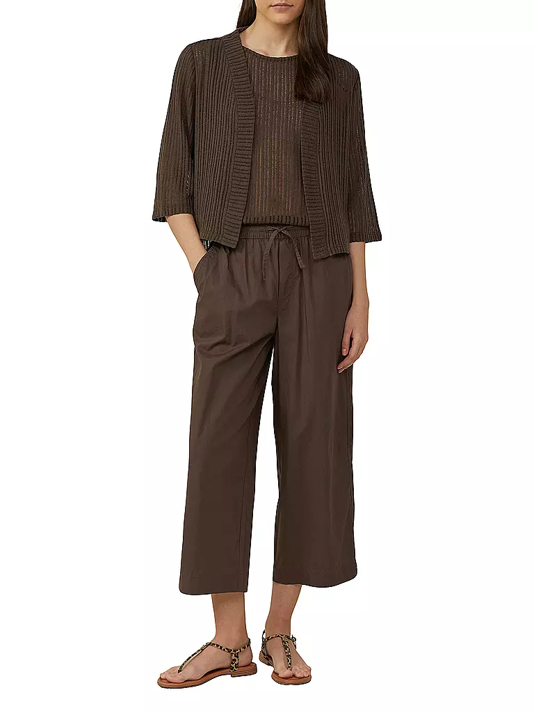 S.OLIVER | Strickjacke  | braun