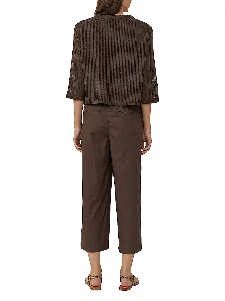 S.OLIVER | Strickjacke  | braun
