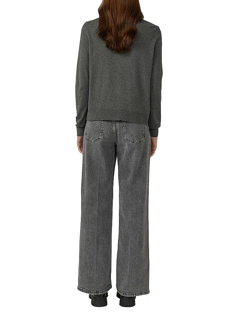 S.OLIVER | Strickjacke  | grau