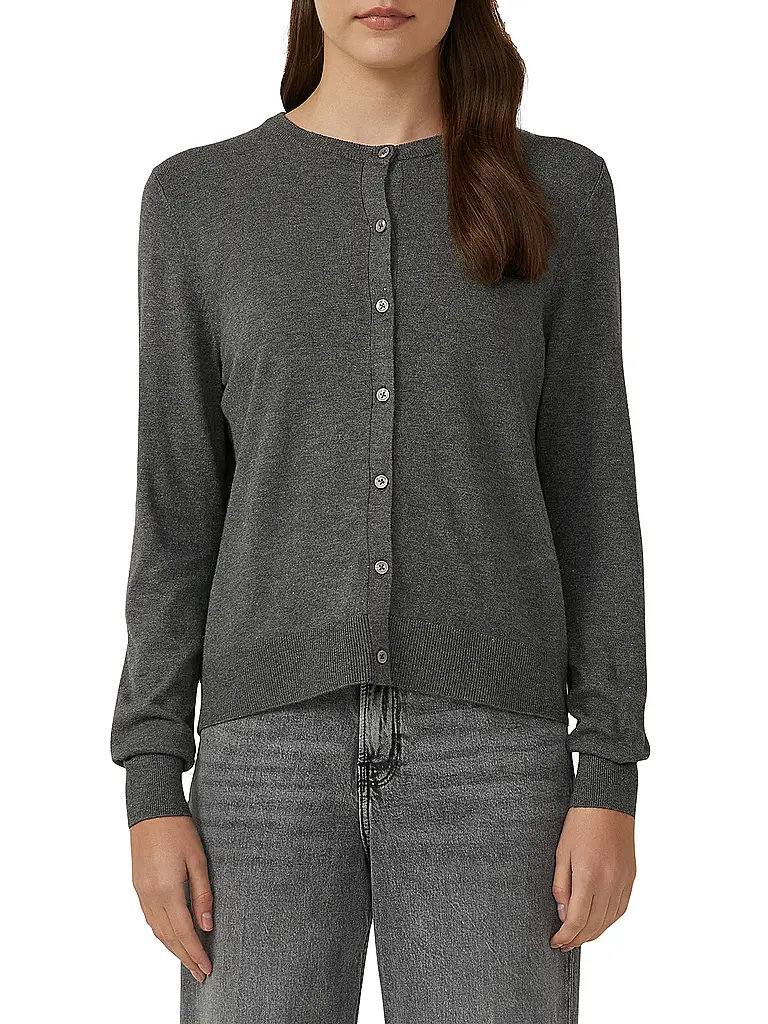S.OLIVER | Strickjacke  | grau