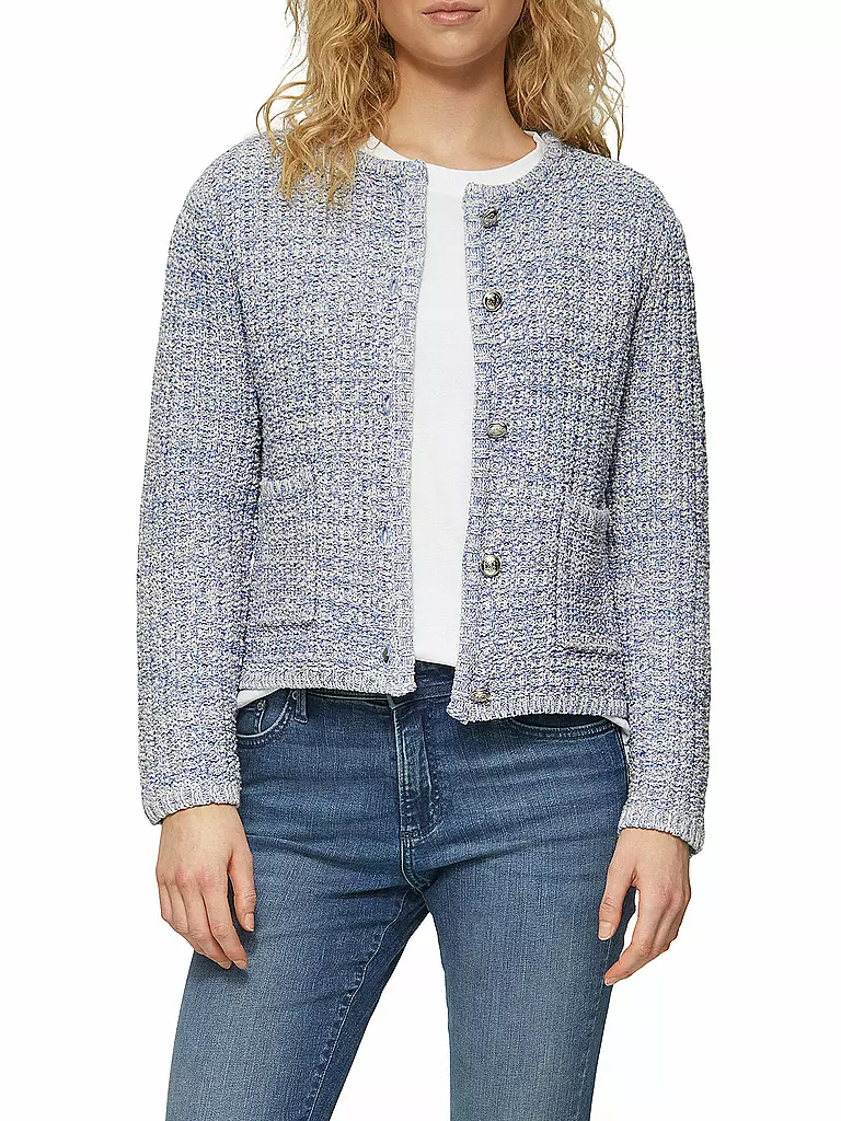 S.OLIVER | Strickjacke | blau