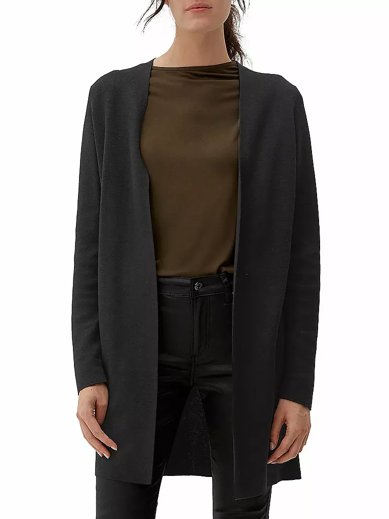 S.OLIVER | Strickjacke | schwarz