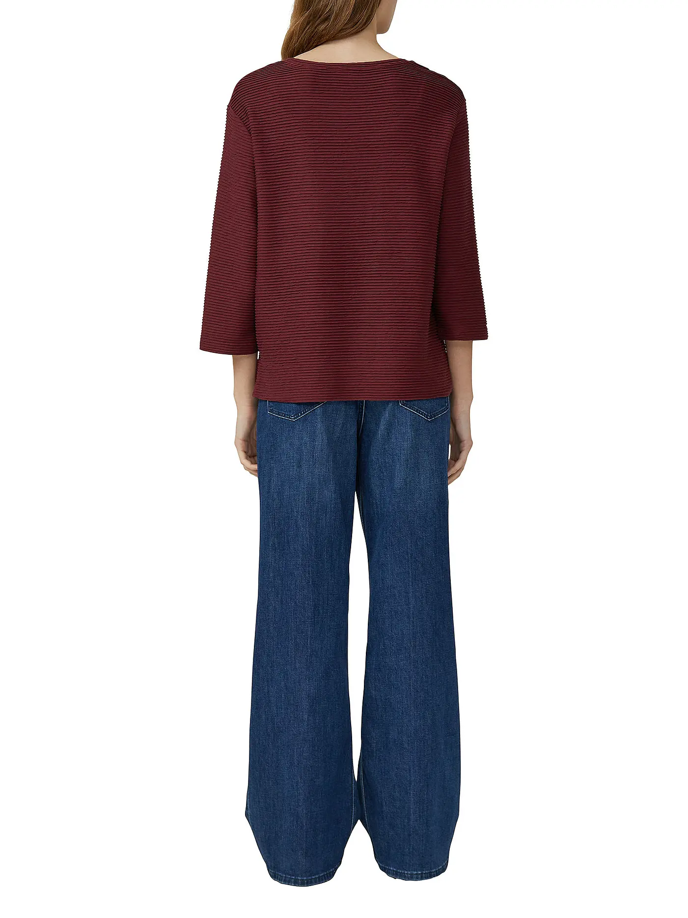 S.OLIVER | Sweater | dunkelrot