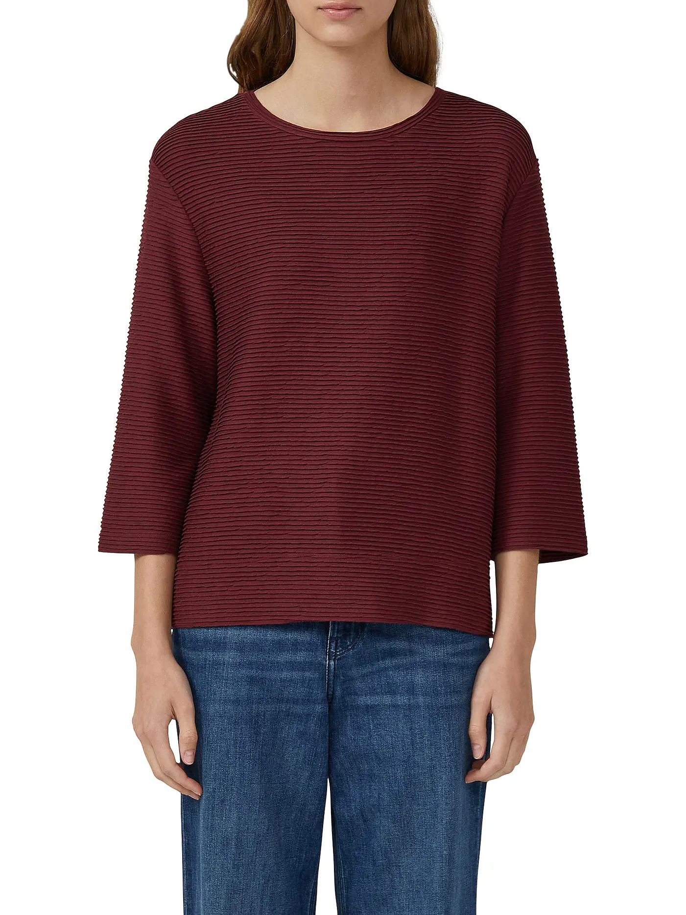 S.OLIVER | Sweater | dunkelrot