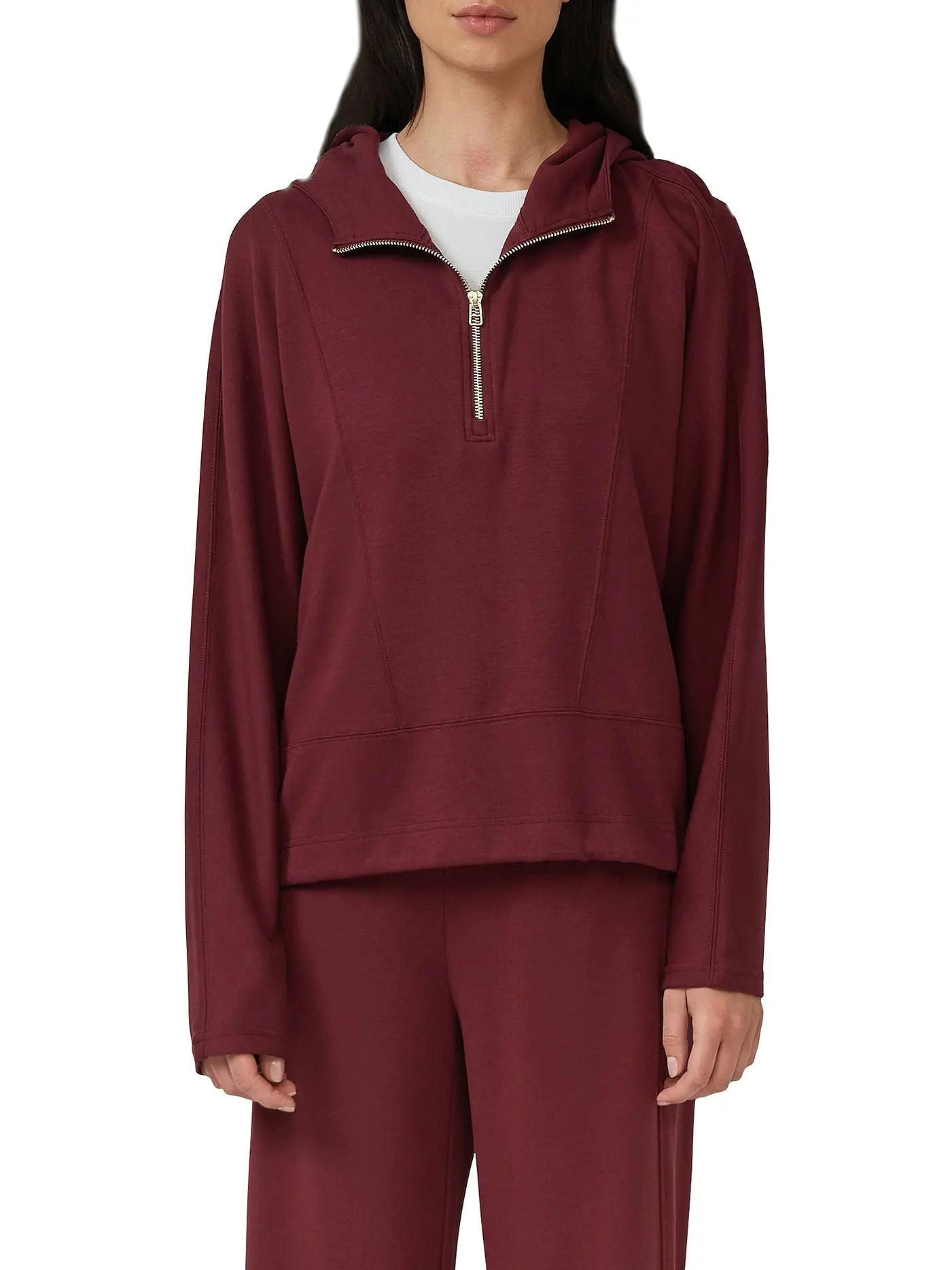S.OLIVER | Sweater | dunkelrot