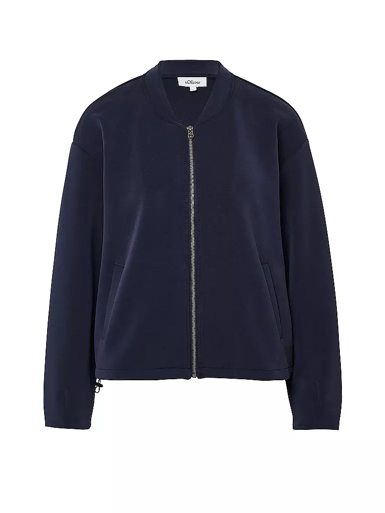 S.OLIVER | Sweatjacke  | dunkelblau