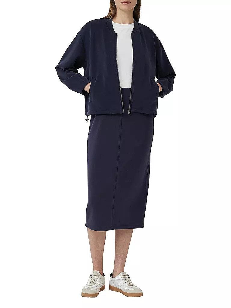 S.OLIVER | Sweatjacke  | dunkelblau