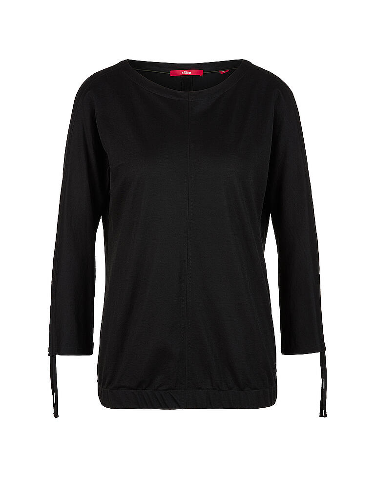 S.OLIVER | T Shirt  | schwarz