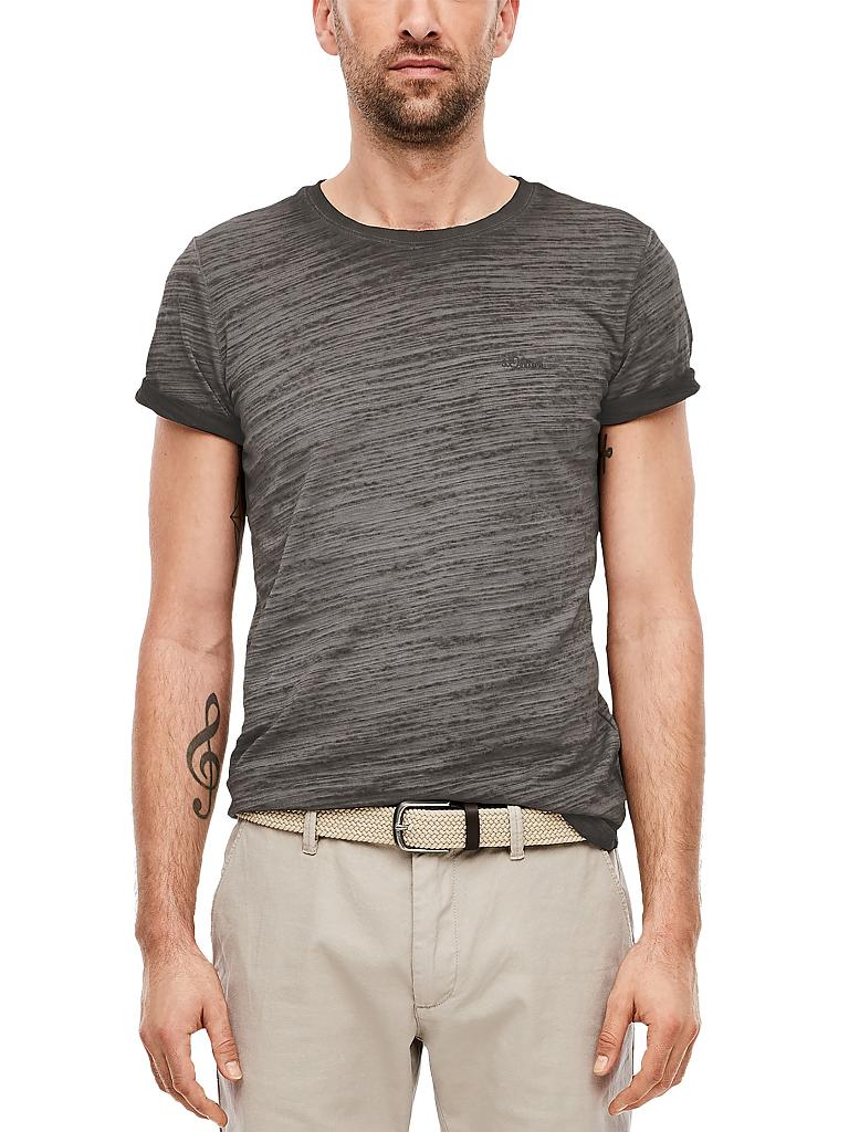 S.OLIVER | T Shirt Slim Fit | grau