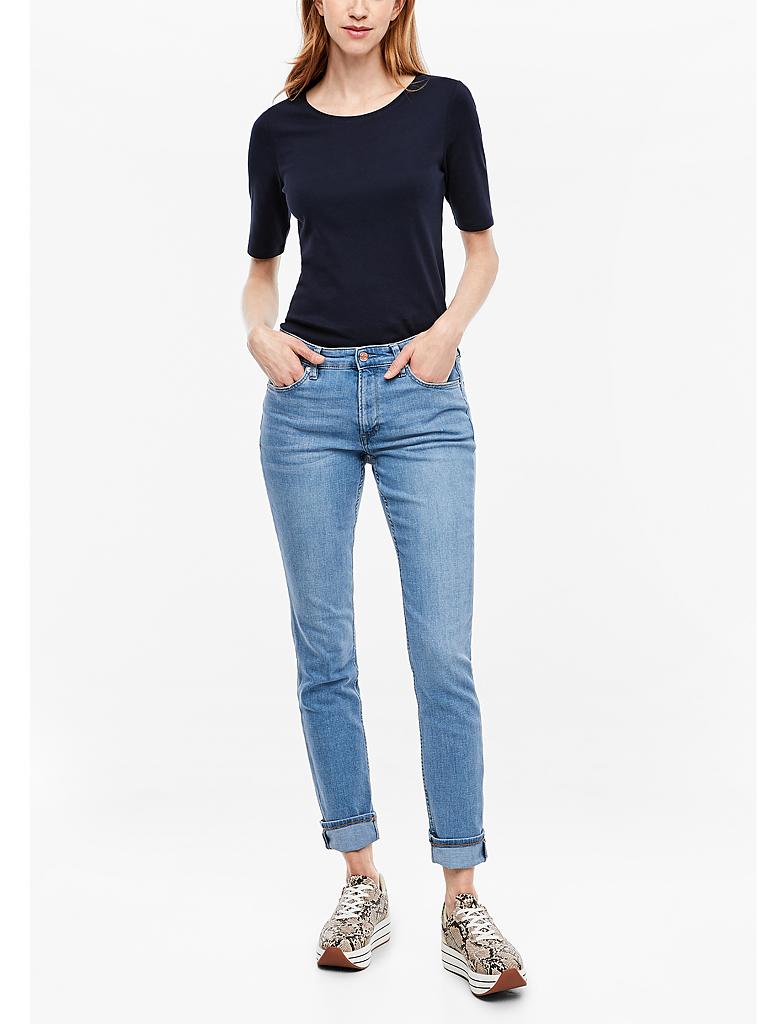 S.OLIVER | T Shirt Slim Fit | blau