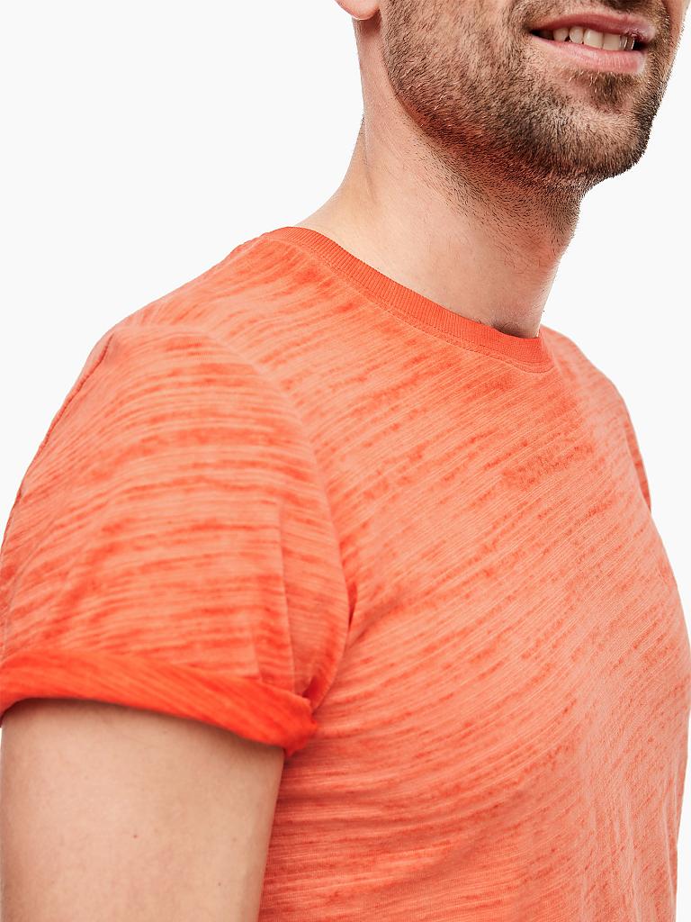 S.OLIVER | T Shirt Slim Fit | orange