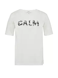 S.OLIVER | T-Shirt  | weiss