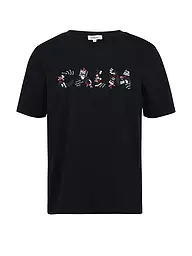 S.OLIVER | T-Shirt  | schwarz