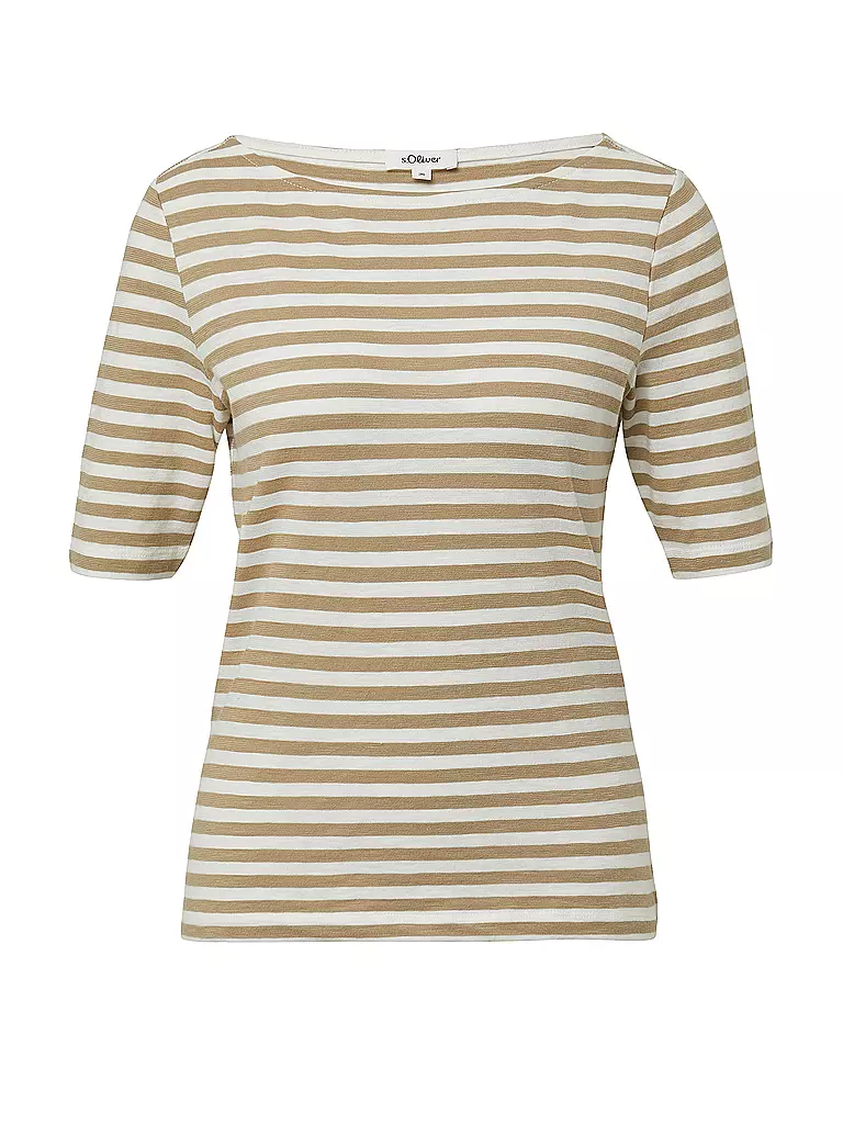 S.OLIVER | T-Shirt  | camel
