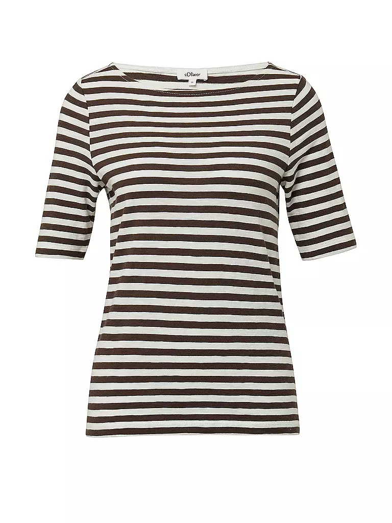 S.OLIVER | T-Shirt  | braun