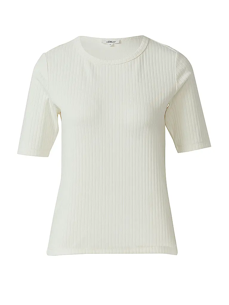 S.OLIVER | T-Shirt  | weiss