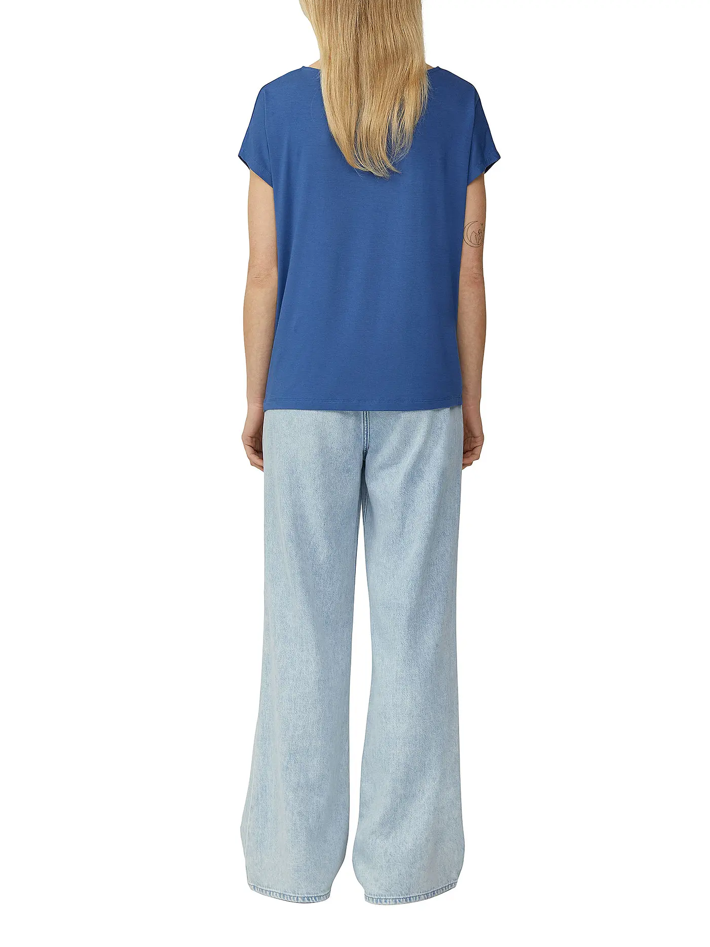 S.OLIVER | T-Shirt  | blau