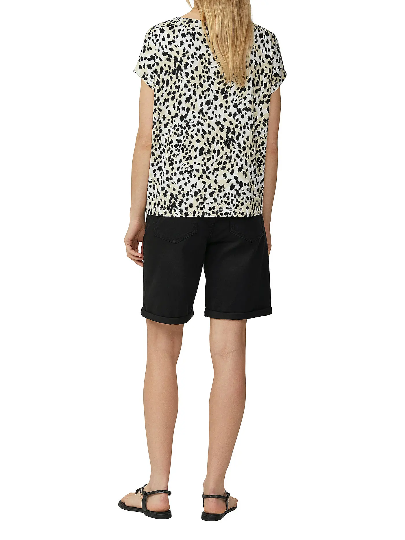 S.OLIVER | T-Shirt  | creme