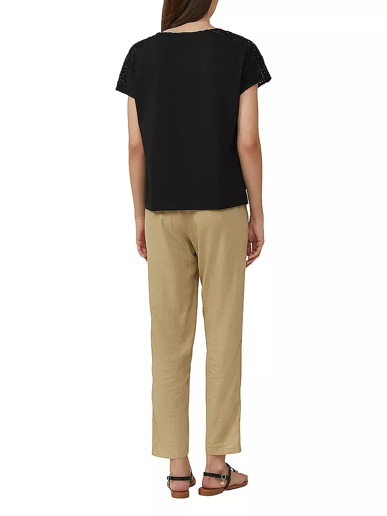 S.OLIVER | T-Shirt  | schwarz