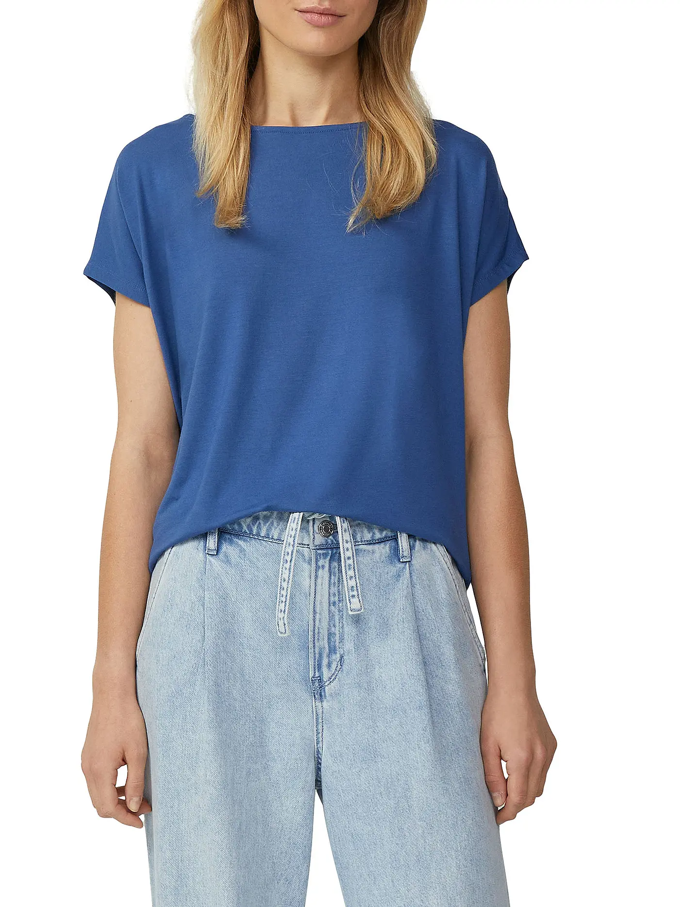 S.OLIVER | T-Shirt  | blau