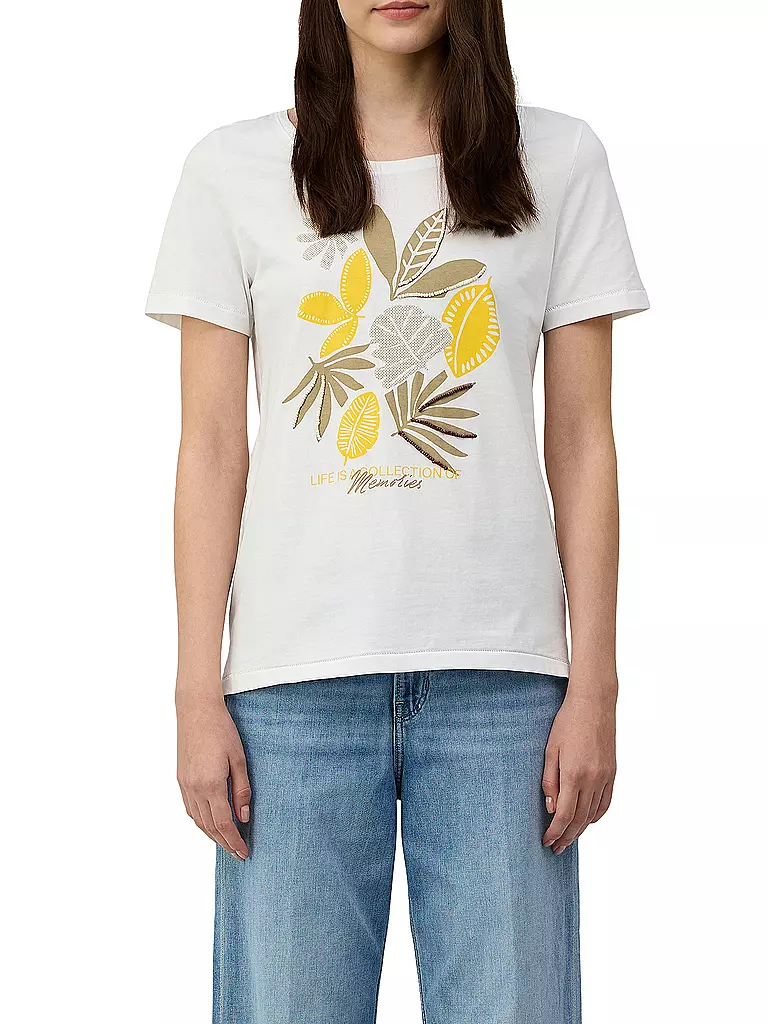 S.OLIVER | T-Shirt  | weiss