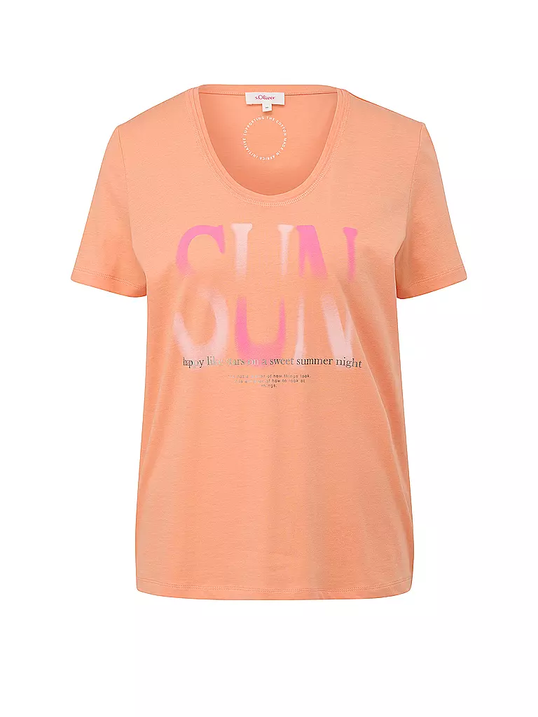 S.OLIVER | T-Shirt | orange