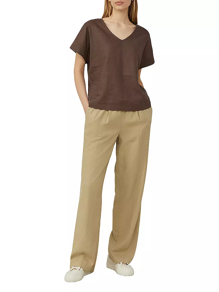 S.OLIVER | T-Shirt | braun
